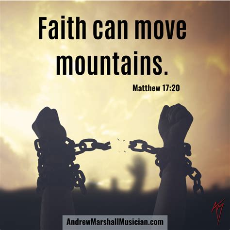 Faith Can Move Mountains Move Mountains Positive Country Faith