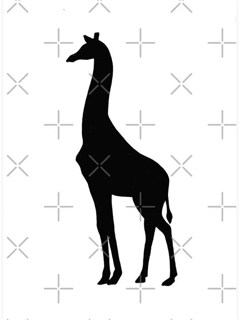 Giraffe Poster By Blackdevil Redbubble