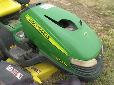 John Deere Sst16 Lawn Mower In St John Ks Item E7890 Sold Purple Wave