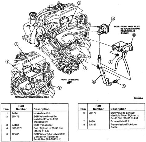 Diagram 1994 4 0 Ford Engine Vaccum Diagram Mydiagramonline