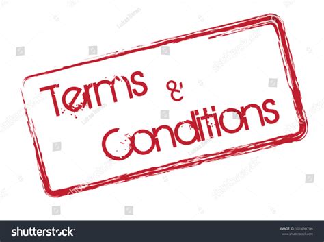 All new coupons in your inbox. Terms Conditions Text Symbol On White Stock Vector ...