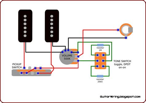Neck p90 bridge single coil wiring diagram. p90 wiring - Buscar con Google | Guitar pickups, Basic guitar lessons, Guitar