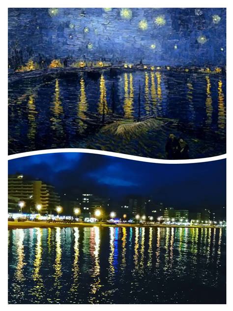 I Think My Friend Found Vincent Van Goghs Starry Night Over The River