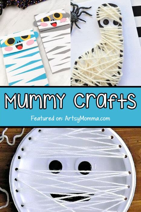 Kids Mummy Craft Ideas For Halloween Artsy Momma