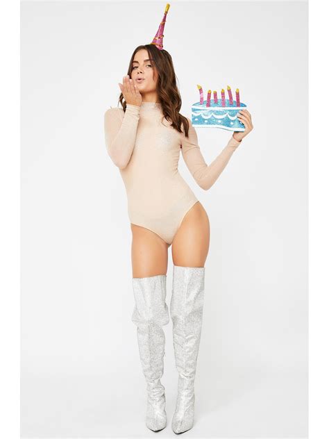 Womens Nude Sexy Birthday Suit Costume Sale Shop Fortune Costumes