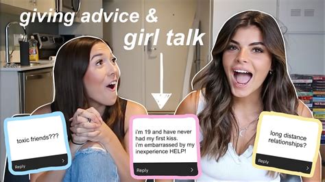 girl talk — toxic friends breakups and confidence youtube