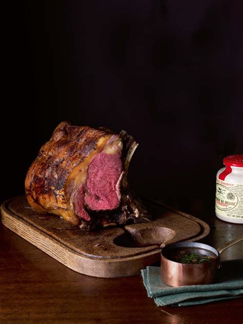 Heston Blumenthals Slow Roasted Rib Of Beef With Bone Marrow Sauce