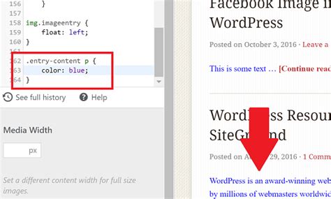 Wordpress is one of the most popular template blogging platforms. How To Change The Font Color In WordPress