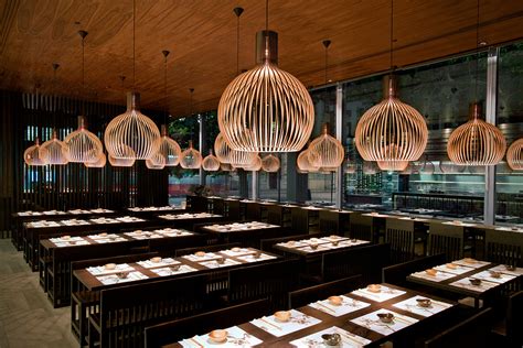How To Create The Perfect Restaurant Lighting With Wooden Lamps Secto