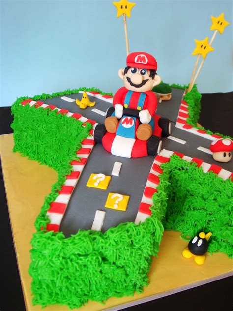 Mario Kart Birthday Cake Ideas The Cake Boutique