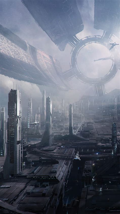 Citadel Mass Effect Space Hd Phone Wallpaper Peakpx