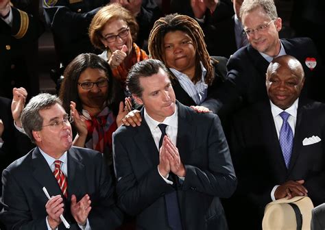 Prop 8 Lt Gov Gavin Newsom Avoids Vindication As He Smiles Los Angeles Times