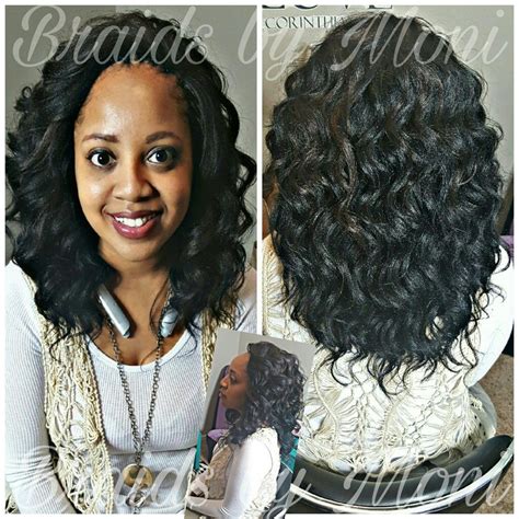 Braids By Moni Located In Mississippi Crochet Using Kima Ocean Wave Hair Weave Hairstyles
