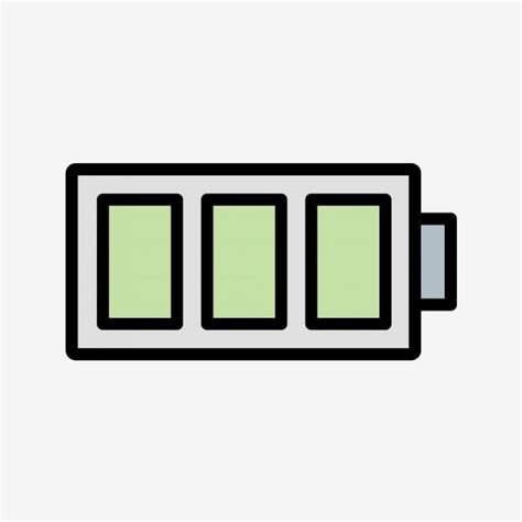 Full Battery Vector Png Images Vector Full Battery Icon Battery Icons