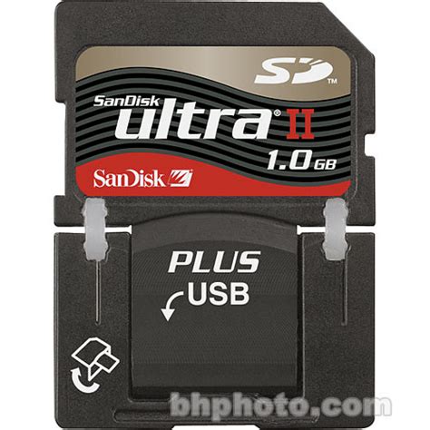 Sandisk 1gb Ultra Ii Sd Plus Secure Digital Sd Card