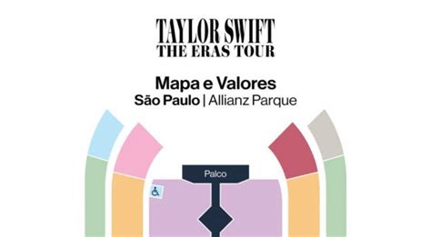 Ingressos Taylor Swift The Eras Tour PrÉ Venda Será Aberta Para Novo
