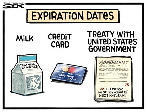 Us Treaties Now Come With Expiration Dates Political Cartoons San