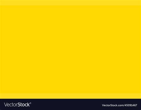 Yellow Gold Solid Color Background Plain Gold Vector Image