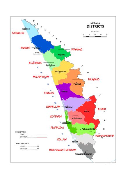Kerala District Map Artofit