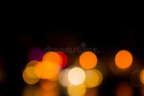 Abstract Bokeh Night In City Stock Image Image Of Design Glow 84588379