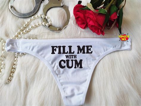 Remplissez Moi De Culotte Cum Black Sexy Thong Creampie Me Etsy