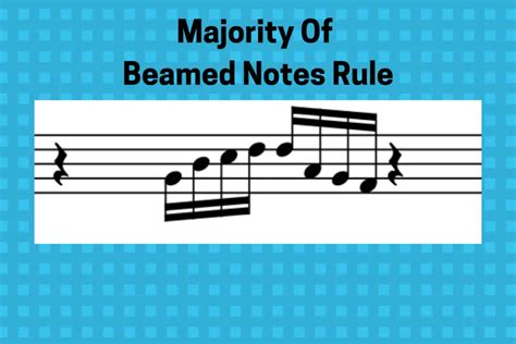 Note Stem Direction Music Guide Rules Examples Dynamic Music Room