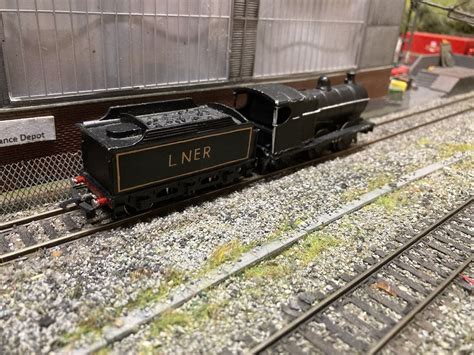 Kitbuilt Lner F Steam Tender Loco Tt Gauge Scale Model Railway Train