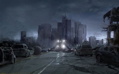 Post Apocalyptic City End Of The World New World Los Angeles Pictures