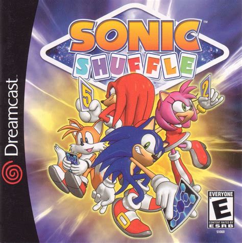 Sonic Shuffle 2000 Dreamcast Box Cover Art Mobygames