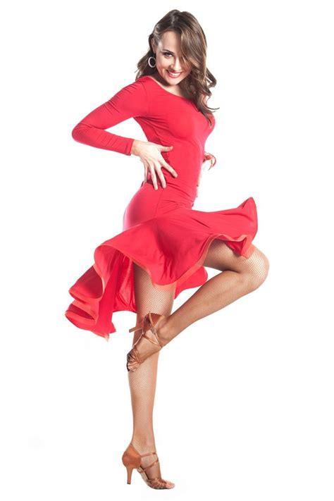 Joanna Red Latin Ballroom Dance Dress Dance Dresses Red Latin Dance Dress Salsa Dress