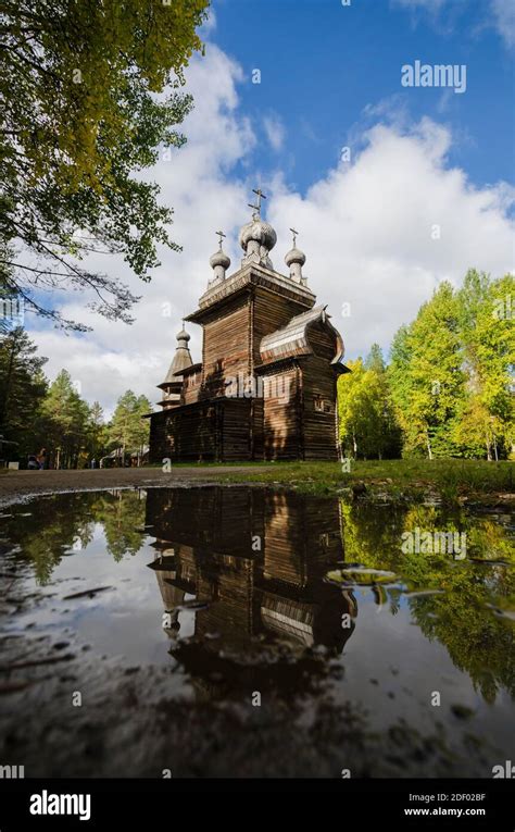 The Church Of The Ascension Of The Lord In The Malye Korely Museum Of