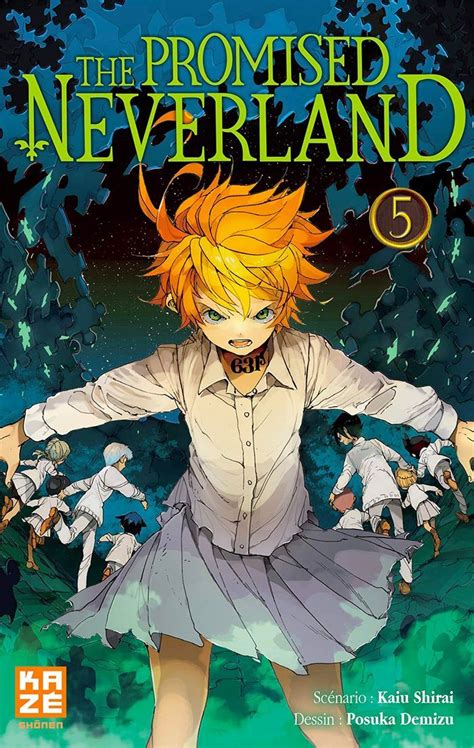 Vol5 The Promised Neverland Manga Manga Covers Neverland Anime