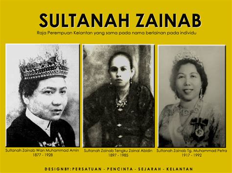 Persatuan Pencinta Sejarah Kelantan Sultanah Zainab Peneraju Tiga