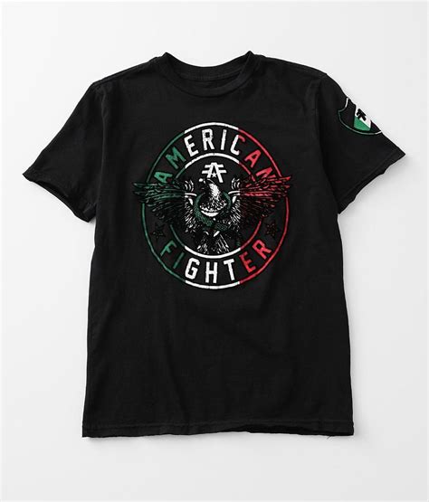 Boys American Fighter Artesia T Shirt Boys T Shirts In Black Buckle