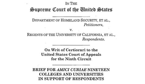 yale and other universities file amicus brief to supreme court in support of daca yalenews