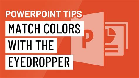 PowerPoint Quick Tip Match Colors With The Eyedropper YouTube