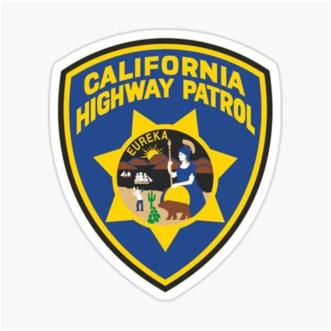 Highway Patrol Logo California Highway Patrol Art Board Print By