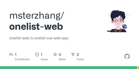 Github Msterzhangonelist Web Onelist Web Is Onelist Vue Web App