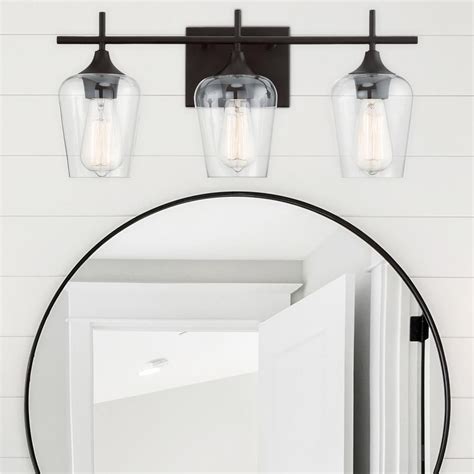 Chrome Over Mirror Bathroom Lights Trendecors