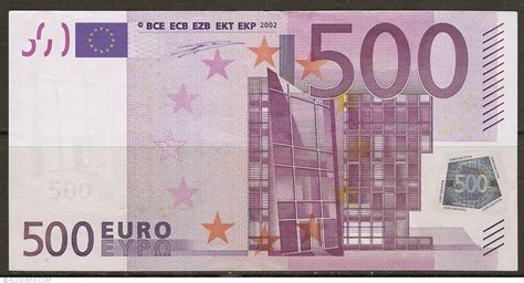 Das bezahlen und das herausgeben von geld macht den kindern mit den originalgetreu aussehenden münzen und banknoten viel spaß. 500 Euro 2002 Z (Belgium) , 2002 Issue - 500 Euro ...