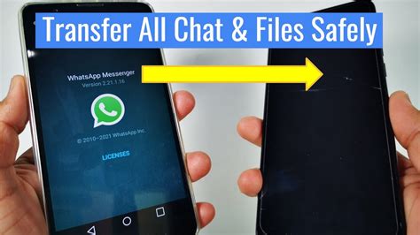 How To Transfer Whatsapp To New Phone All Chats Photos Videos