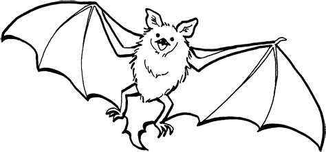 Kids Coloring Pages Printable Bat Coloring Pages