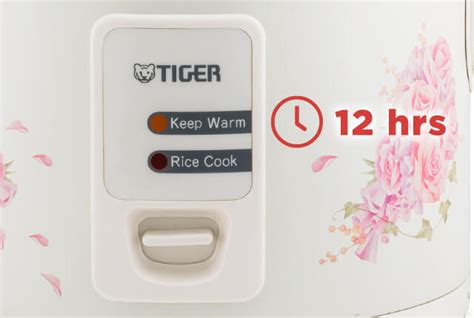 JAZ A Series Conventional Rice Cooker With Floral Design TIGER