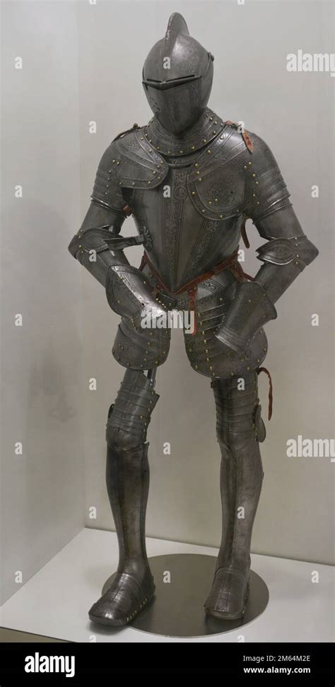 Horse Armour Milan Pompeo Della Chiesa 16th Century Army Museum