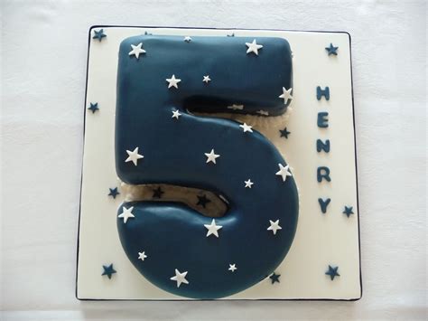 Number 5 Cake Number Cakes Number 5 Cake Space Party