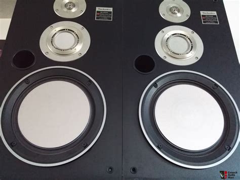 Technics Honeycomb Rare Design Flat Driver Speakers With Look New Sound