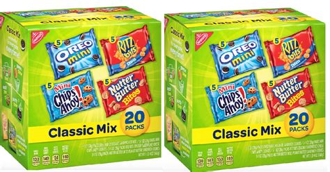 Amazon Nabisco Snack Mix 20 Count Box Only 674 Just 34¢ Per Snack