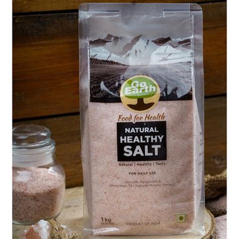 buy go earth natural rock salt sendha namak unprocessed nutritious mineral rich online at