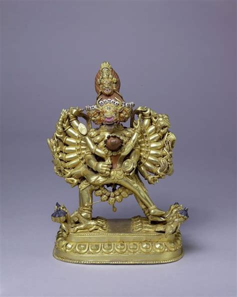 Global Nepali Museum Figure Of Vajrabhairava Global Nepali Museum