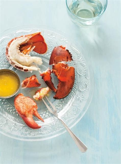 steamed lobster with garlic flower and lemon butter ricardo recipe lobster recipes